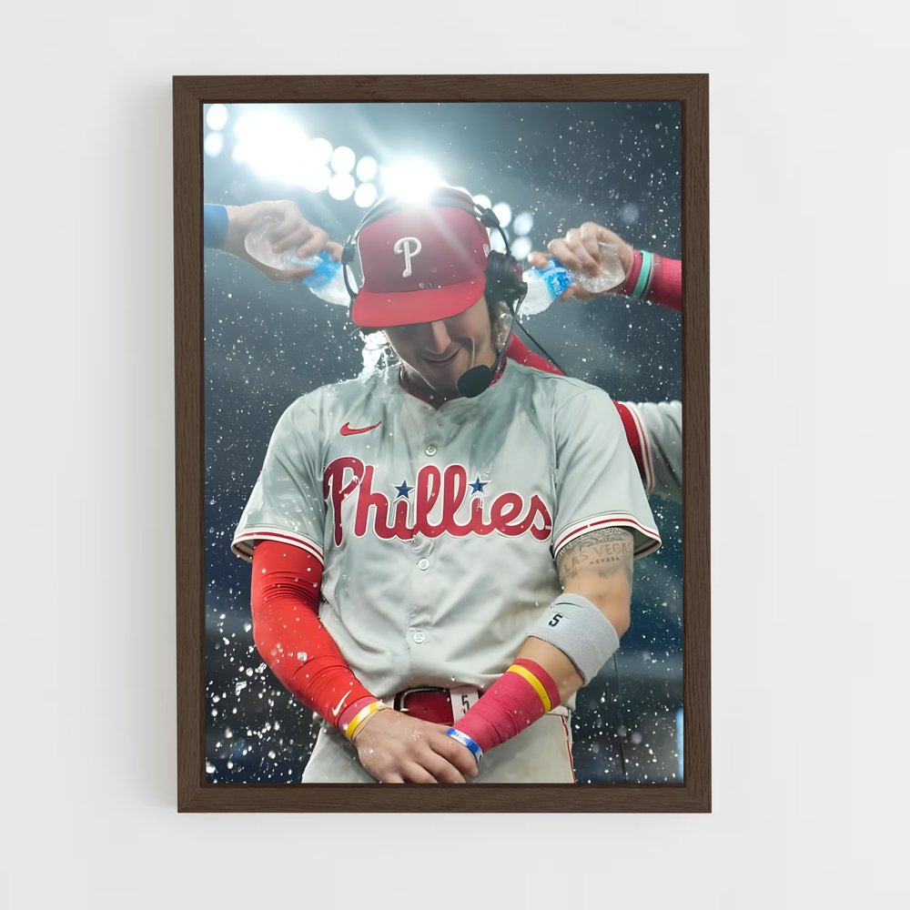 Poster Victoire des Phillies – affiche Baseball (vue 5)